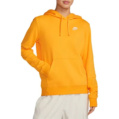 Nike Sportswear Club Fleece Hoodie In Yellow