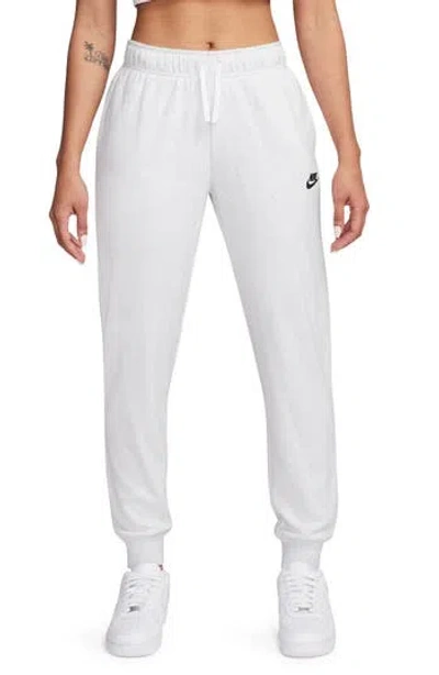 Nike Sportswear Club Fleece Joggers In Birch Heather/black