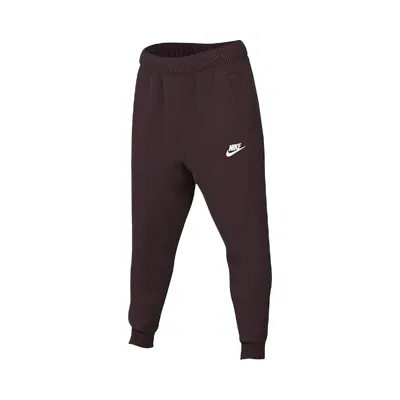 Pre-owned Nike Sportswear Club Fleece Joggers 'burgundy Crush/white' | Red | Men's Size Xxl