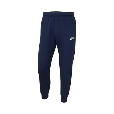 Pre-owned Nike Sportswear Club Fleece Joggers 'midnight Navy/white' | Blue | Men's Size Xxl