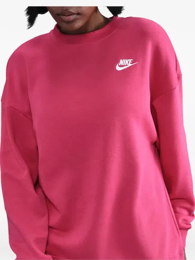 Nike Sportswear Club Fleece Sweater In Pink