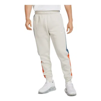 Nike Sportswear Club Fleece Sweatpants 'bone White' In Gray