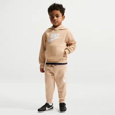 Nike Babies' Sportswear Club Fleece Toddler Jogger Pants In Brown