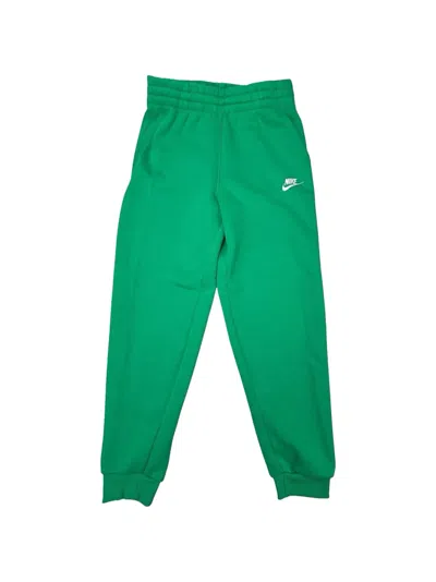 Nike Kids' Sportswear Club Fleece Track Pants In Green