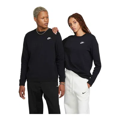 Nike Sportswear Club Fleece Women's Crew-neck Sweatshirt In Multi