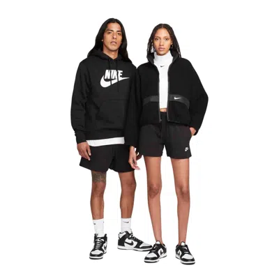 Nike Sportswear Club Fleece Women's Mid-rise Shorts In Black