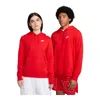 Nike Sportswear Club Fleece Women's Pullover Hoodie In Red