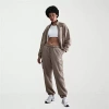 Nike Sportswear Club Fleece Womens Mid Rise Oversized Cargo Sweatpants In Brown