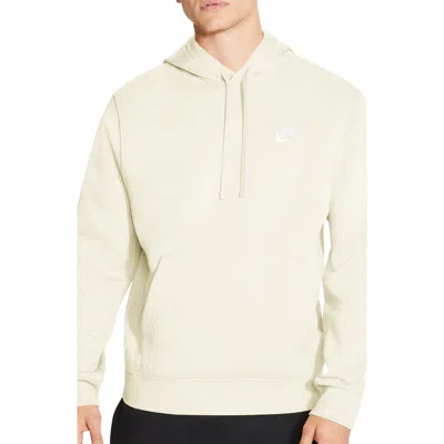 Nike Sportswear Club Hoodie In Sail/sail/white