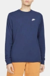 Nike Nsw Logo-embroidered Cotton-blend Jersey Sweatshirt In Unknown