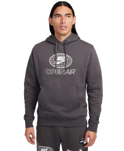 Nike Men's  Sportswear Club Fleece Pullover Hoodie In Medash,ltb