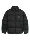 Nike Sportswear Club Puffer Jacket In Black