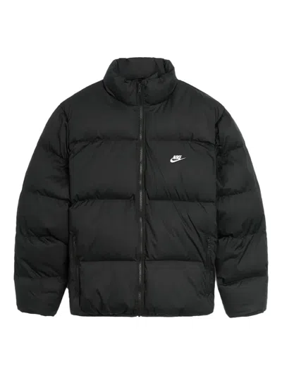 Nike Sportswear Club Puffer Jacket In Black