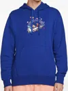Nike Sportswear Club "royal Blue" Fleece Hoodie In Blue