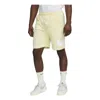 Nike Sportswear Club Shorts 'yellow White' In Orange