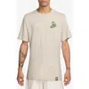 Nike Sportswear Club Slow Your Sole Graphic T-shirt In Orewood Brn