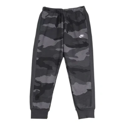 Nike Sportswear Club Sweatpants 'grey Camo' In Gray