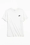 Nike Sportswear Club Tee In White, Men's At Urban Outfitters In Gray