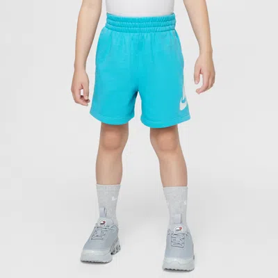 Nike Babies' Sportswear Club Toddler French Terry Shorts In Green