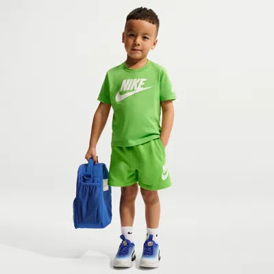Nike Babies' Sportswear Club Toddler French Terry Shorts In Green
