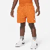 Nike Babies' Sportswear Club Toddler French Terry Shorts In Orange