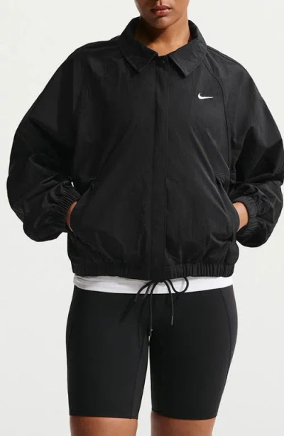 Nike Sportswear Coach's Jacket In Black