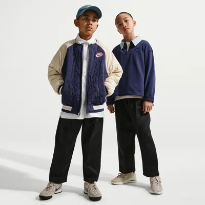 Nike Sportswear Collection Big Kids' Polyknit Pants In Black
