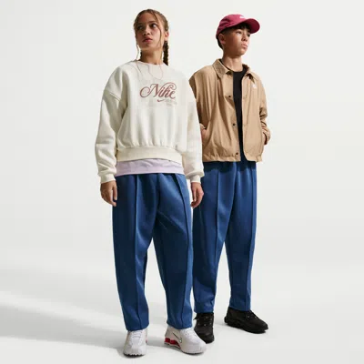 Nike Sportswear Collection Big Kids' Polyknit Pants In Blue