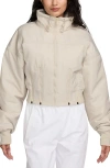 Nike Sportswear Collection Repel Jacket In Light Orewood Brown/white