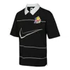 Nike Sportswear Contrasting Colors Athleisure Casual Sports Short Sleeve Polo Shirt Black