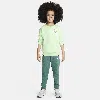 Nike Sportswear Create Your Own Adventure Little Kids' French Terry Graphic Crew Set In Green