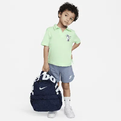 Nike Babies' Sportswear Create Your Own Adventure Toddler Polo And Shorts Set In Blue