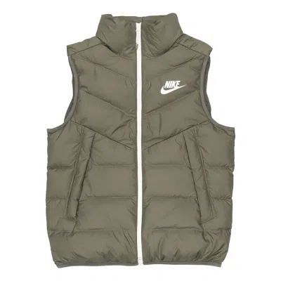 Nike Sportswear Down-fill Windrunner Jacket 'olive' In Green