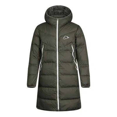 Nike Sportswear Down Windrunner Coat 'army Green'