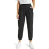 Nike Sportswear Dri-fit Tech Pack High Waist Joggers In Black/black
