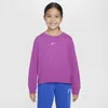 Nike Sportswear Essential Big Kids' (girls') Long-sleeve T-shirt In Hfchsi