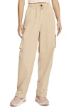 Nike Sportswear Essential Cargo Pants In Hemp/white