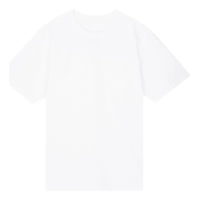 Nike Sportswear Essential Pocket Embroidered Logo Short Sleeve White