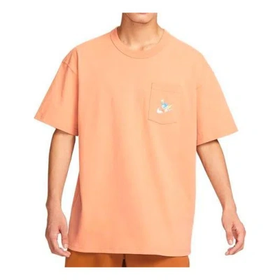 Nike Sportswear Essential Pocket T-shirt 'orange'