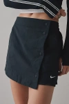Nike Sportswear Essentials Woven Mid-rise 3" Skort In Black, Women's At Urban Outfitters