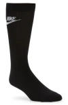 Nike Sportswear Everyday Essential Assorted 3-pack Crew Socks In Black/white