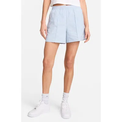 Nike Sportswear Everything Wovens Water Repellent Mid Rise 5-inch Shorts In Light Armory Blue/ Sail
