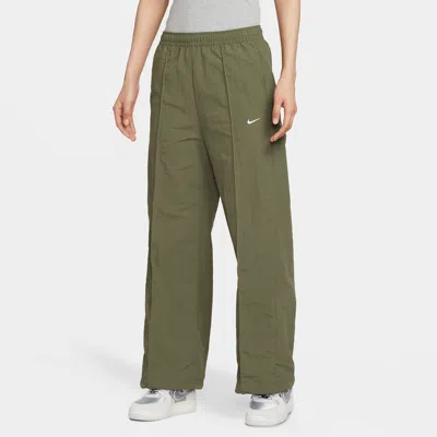 Nike Sportswear Everything Wovens Women's Mid-rise Open-hem Trousers In Multi