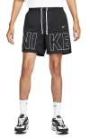Nike Sportswear Flow Shorts In Black/white