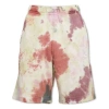 Nike Sportswear French Terry Casual Sports Shorts Camouflage Red
