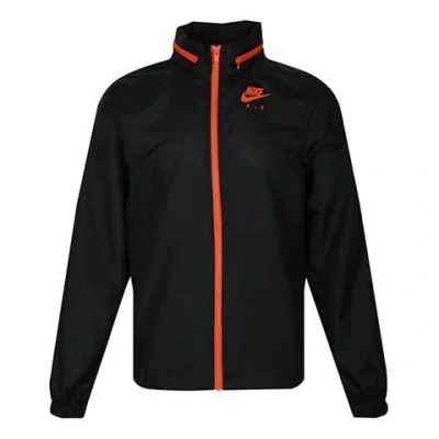 Nike Sportswear Full-length Zipper Cardigan Jacket Black