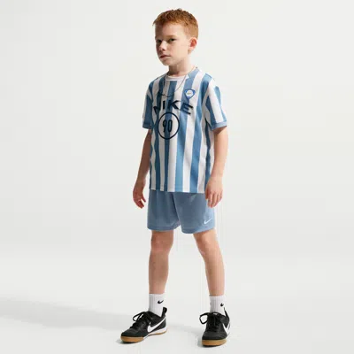 Nike Sportswear Goal Mode Little Kids' 2-piece Shorts Set In Blue