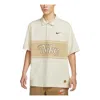 Nike Sportswear Graphic Polo Shirt Asia Sizing 'coconut White' In Neutral