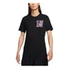 Nike Mens  Nsw Club Ssnl Lbr T-shirt In Black