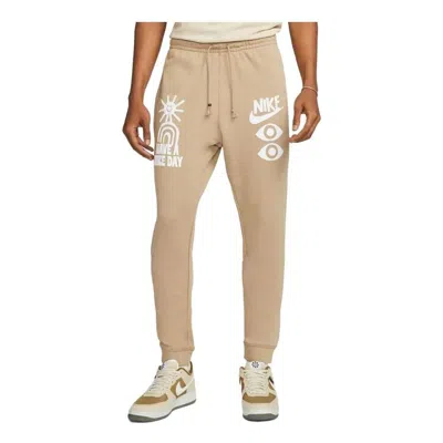 Nike Sportswear Have A  Day Sweat Pants 'beige Brown'